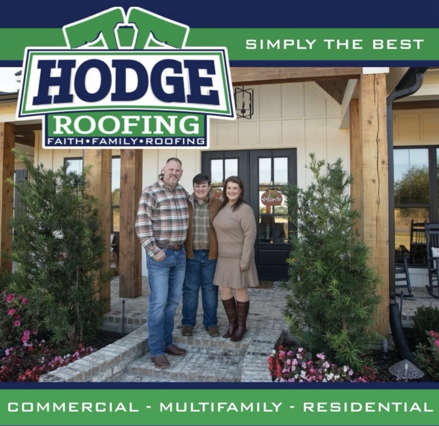 Hodge Roofing crew Shreveport Louisiana